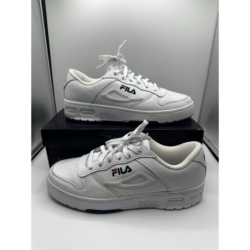 Fila Men’s White Blue Red LNX-100 Sneaker Size 10.5